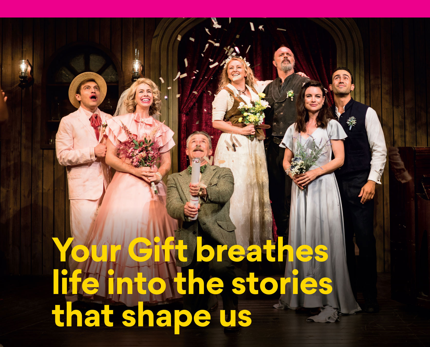Help open doors to theatre for young people, artists and Queensland communities